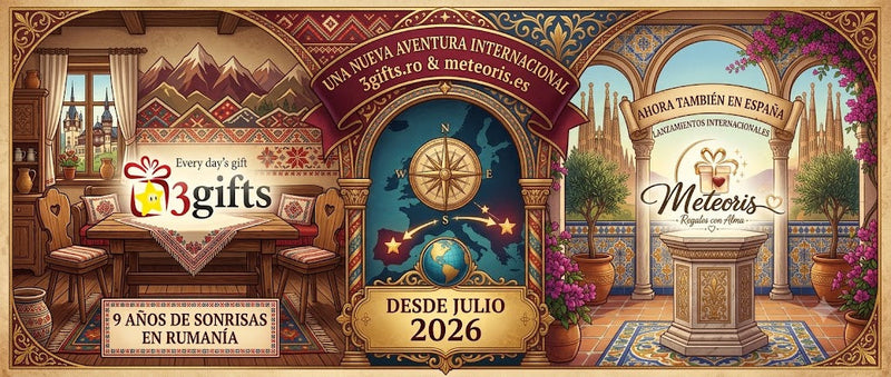 ¡Bienvenidos a Meteoris.es! Llevamos la alegría de regalar a España tras 9 años de éxito