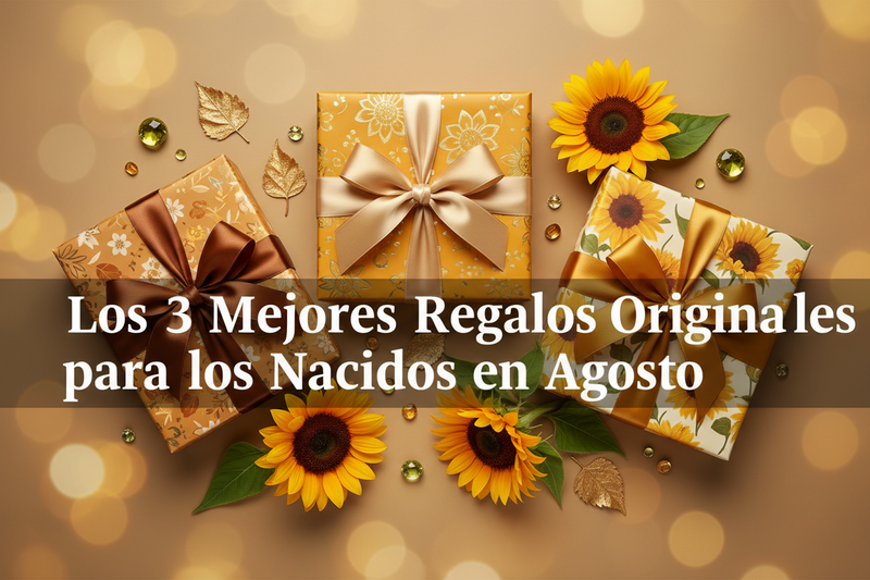Los 3 Mejores Regalos Originales para los Nacidos en Agosto