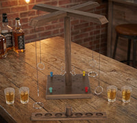 Juego de Fiesta TikTok Ring Toss - Incluye 4 Vasos de Chupito