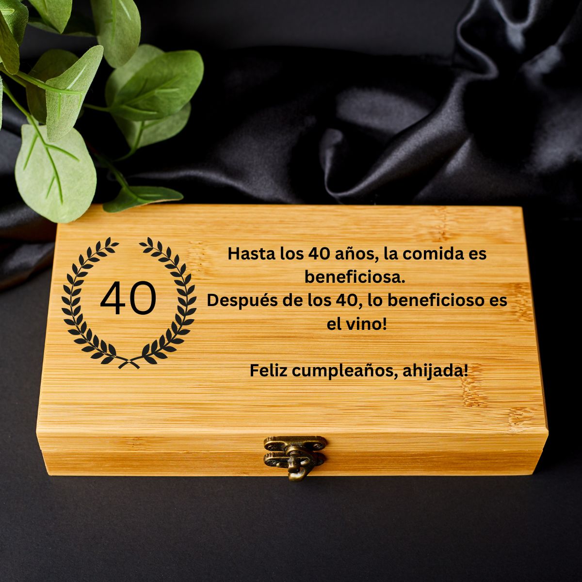 Accesorios para Vino Personalizados - Feliz Cumpleaños!