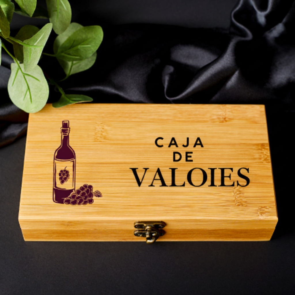 Accesorios para vino personalizados - CAJA DE SEGURIDAD
