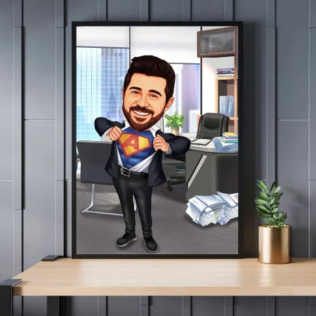Caricatura de Jefe