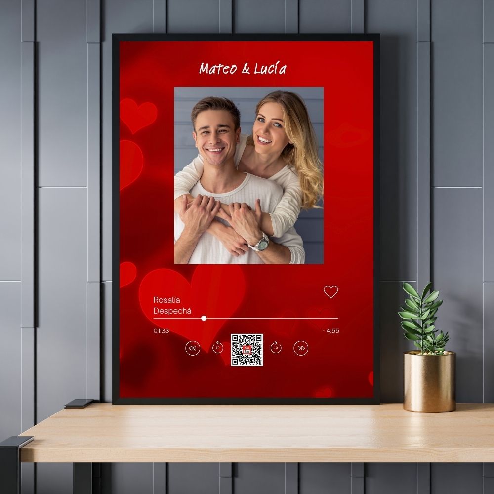 Cuadro Personalizado "Nuestra Canción" YouTube