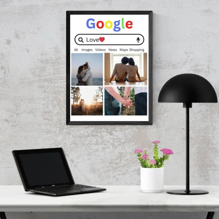 Cuadro Personalizado "Google Love"