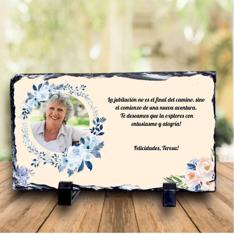 Pizarra personalizada: Regalo de jubilación