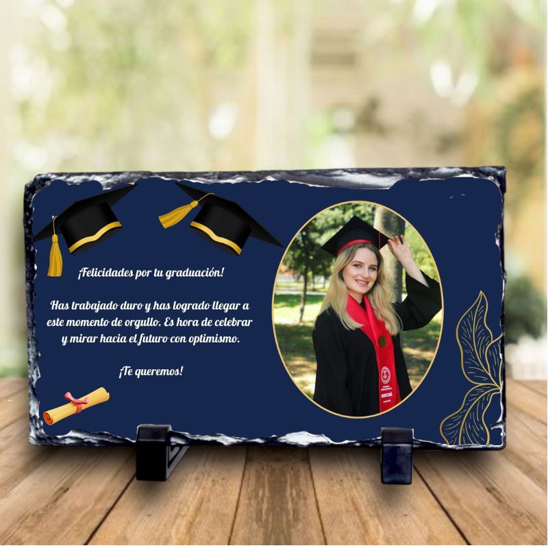 Pizarra personalizada para graduados Meteoris - Regalos con Alma