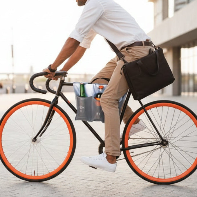Bolsa térmica para bicicleta Meteoris - Regalos con Alma