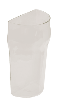 Vaso de Cerveza "Media Pinta", 365 ml - El Regalo de Broma Definitivo