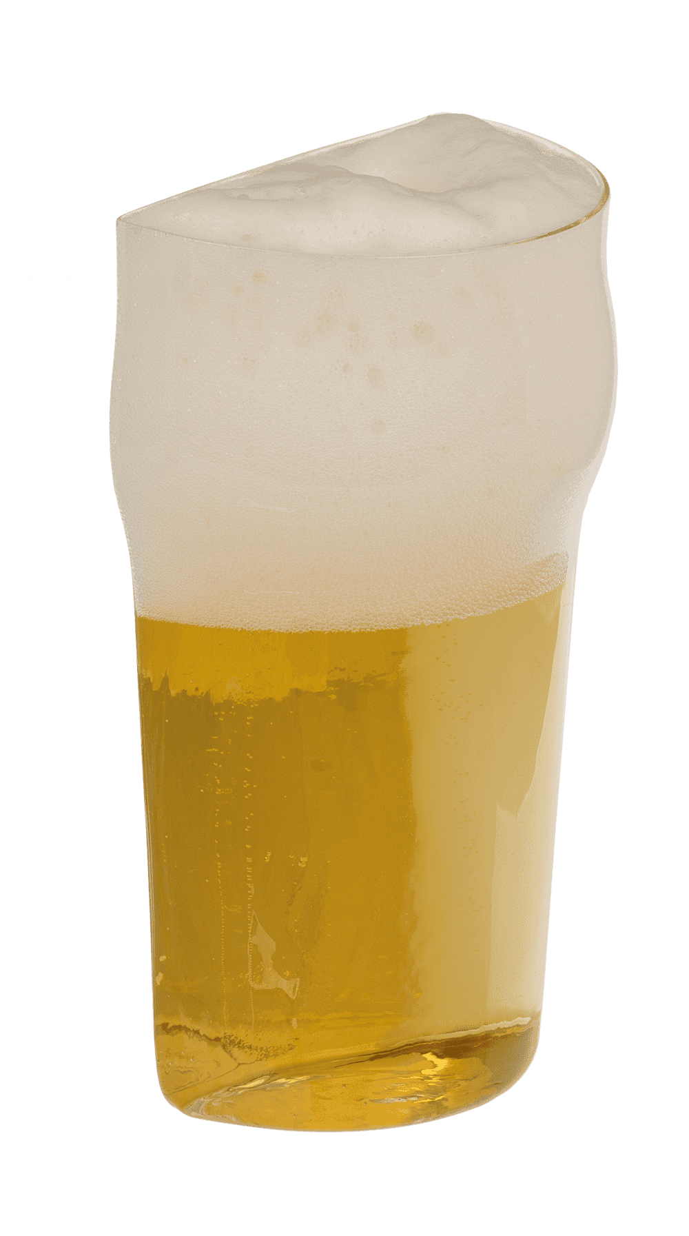 Vaso de Cerveza "Media Pinta", 365 ml - El Regalo de Broma Definitivo