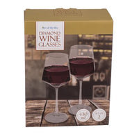 Set de 2 Copas de Vino Diamond